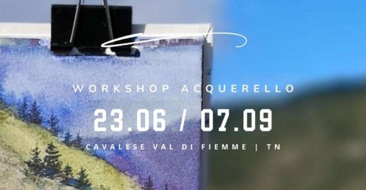 Val Di Fiemme: Watercolor Workshop Full Immersion in Nature! - Workshop Details
