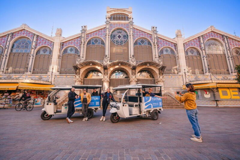 Valencia 1 Hour by Tuktuki: Essential and Private Tour - Booking Information