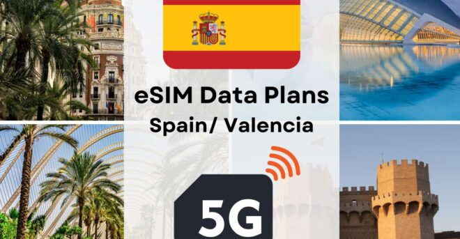 Valencia: Esim Internet Data Plan Spain High-Speed 5g/4g - Activation Process