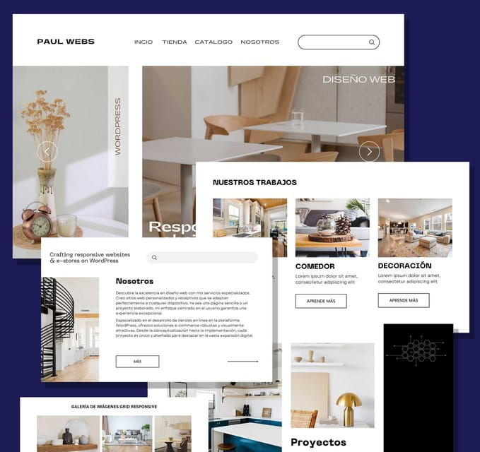 Valencia Professional Web Design Services on WordPress - Key Points