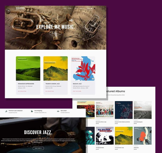 Valencia Professional Web Design Services on WordPress - Website Features and Design