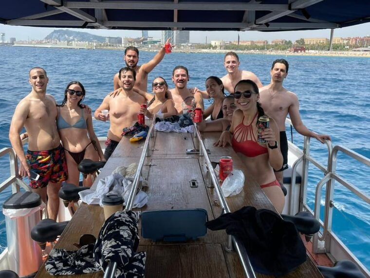 Valencia: Water Beer Bike Tour - Onboard Amenities