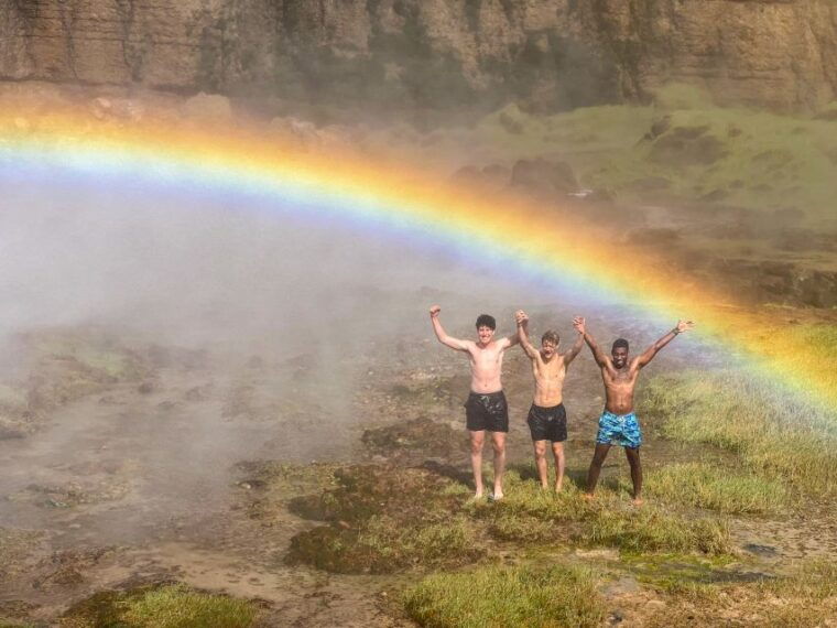 Valencia: Waterfalls and Thermal Springs Tour With Swimming - Transportation and Guide