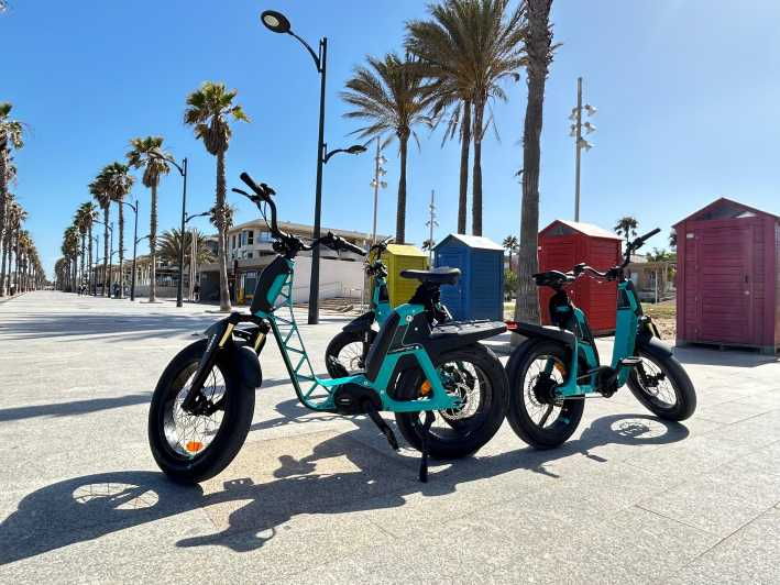 Valencias Beaches, City of Arts on a YAMAHA Electric Bike - Neighborhood Exploration