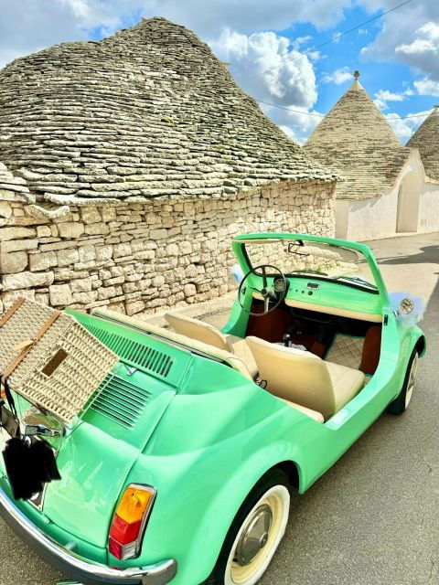 Valle D'itria Panoramic Tour on Board a Fiat 500 Spiaggina - Inclusions and Exclusions
