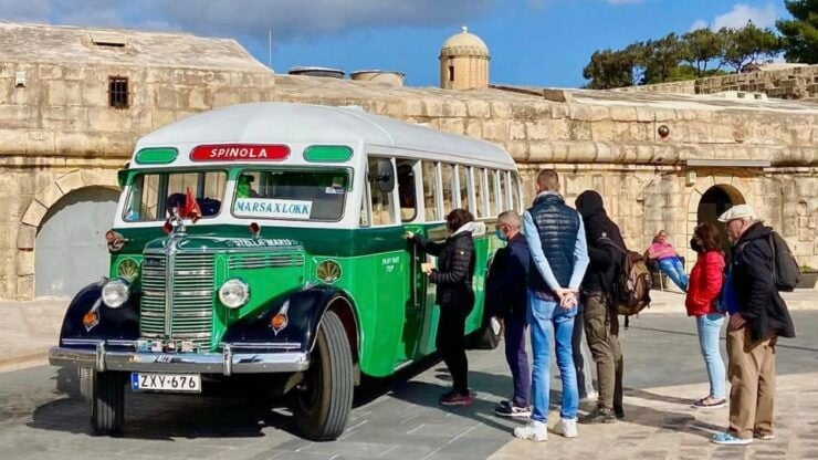 Valletta: Sunday Vintage Bus to Marsaxlokk - Booking Details