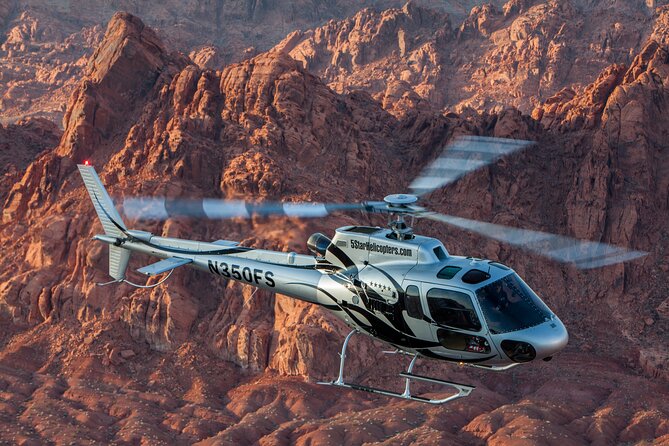 Valley of Fire Helicopter Tour With Champagne Floor Landing - Inclusions
