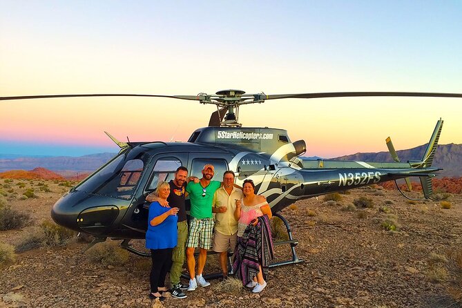 Valley of Fire Helicopter Tour With Champagne Floor Landing - Directions