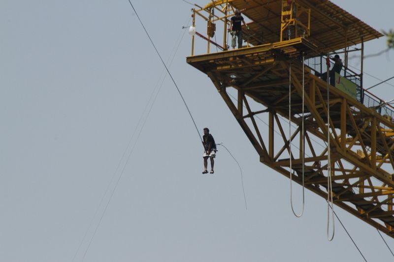 Valley Rope Jump In Rishikesh - The 83-meter drop is only half the story