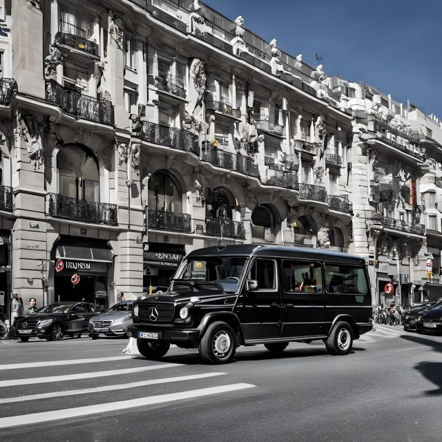 Van 7 Pax - 8 Hours Availability in Madrid - Booking Details
