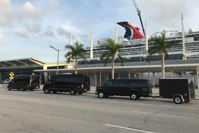 Van Ft Lauderdale Airport or Hotel To Miami Port or Hotel - Reviews