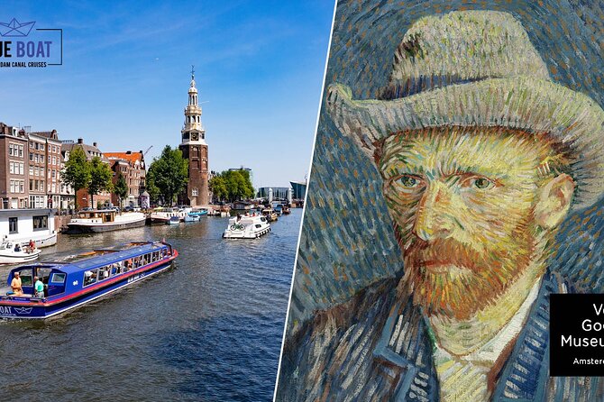 Van Gogh Museum Amsterdam 75 Min Blue Boat Canal Cruise - Overview of the Experience