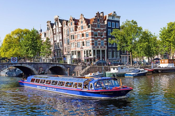 Van Gogh Museum Amsterdam 75 Min Blue Boat Canal Cruise - Whats Included