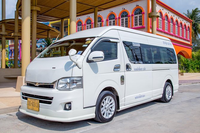 VAN PHUKET AIRPORT TRANSFER to LAGUNA BEACH - Meeting and Pickup Details for the Transfer