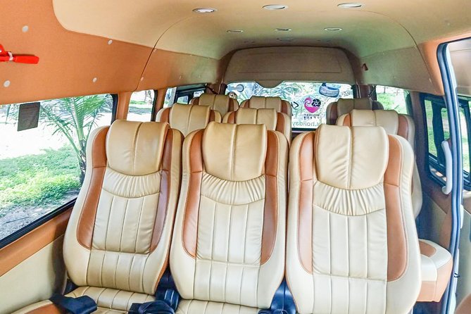 VAN PHUKET AIRPORT TRANSFER to SIRAY BAY - Inclusions and Pickup Details