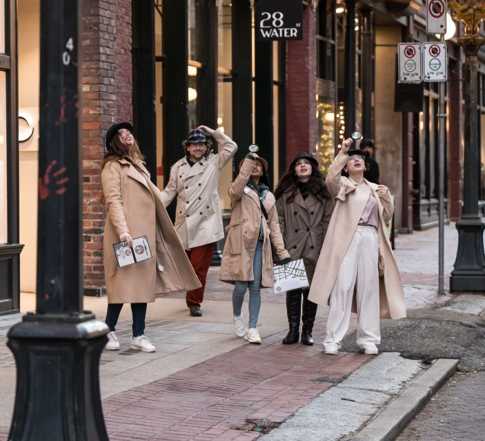 Vancouver: Explore Gastown With an Outdoor Murder Mystery - Booking Details