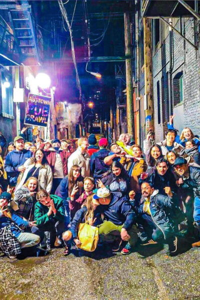 Vancouver: Gastown Pub Crawl - Preparing for the Gastown Adventure
