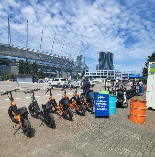 Vancouver Seawall: 3 Hour EBike Rental From Premium Location - Rental Details and Logistics