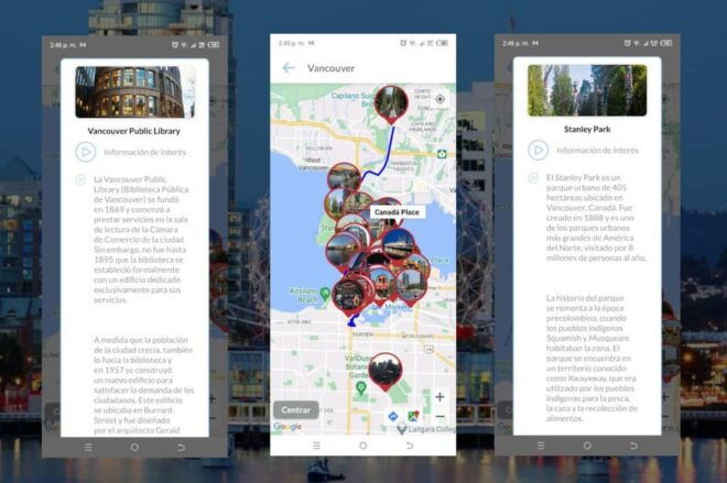 Vancouver Self-Guided Tour App - Multilingual Audioguide - App Features and Access