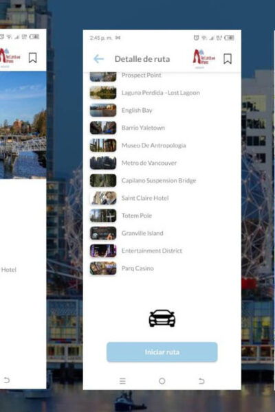 Vancouver Self-Guided Tour App - Multilingual Audioguide - Discovering Stanley Park and Canada Place