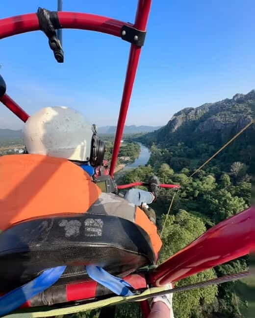 Vang Vieng Day Tour - Longtail boat, Paragliding - Discovering the Vang Vieng Day Tour: Longtail Boat and Paragliding Adventure