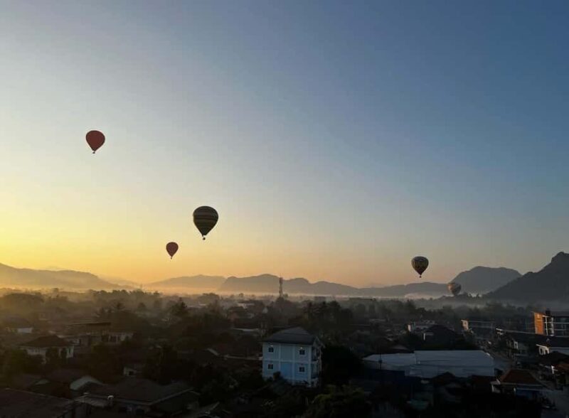 Vang Vieng: Hot Air Balloon/Paragliding Flight-Hotel Pickup - Frequently Asked Questions
