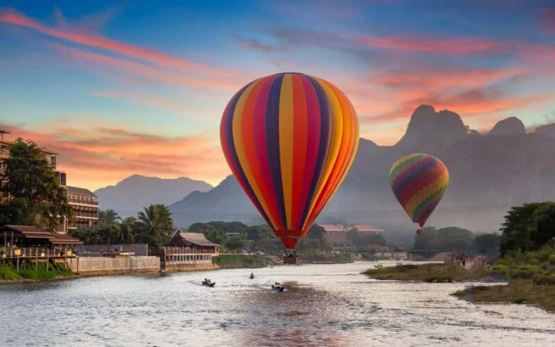 Vang Vieng: Hot Air Balloon Ride at Sunrise or Sunset - The Experience: What to Expect from Start to Finish
