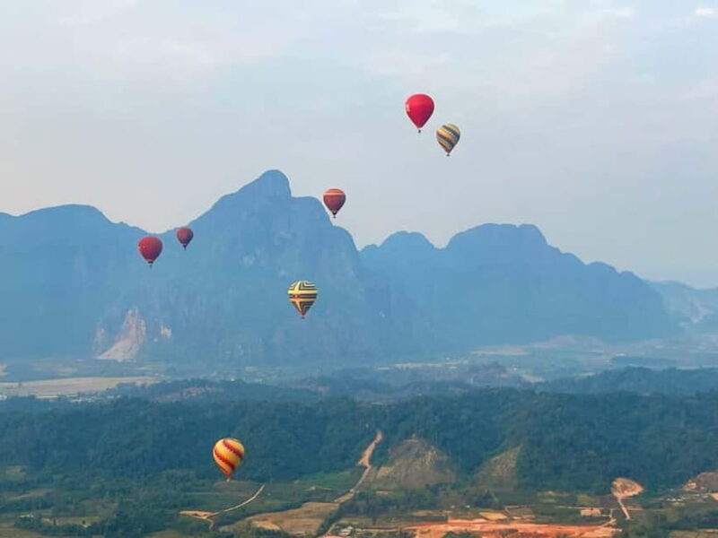 Vang Vieng: Hot Air Balloon Ride with City Hotel Pickup - Good To Know