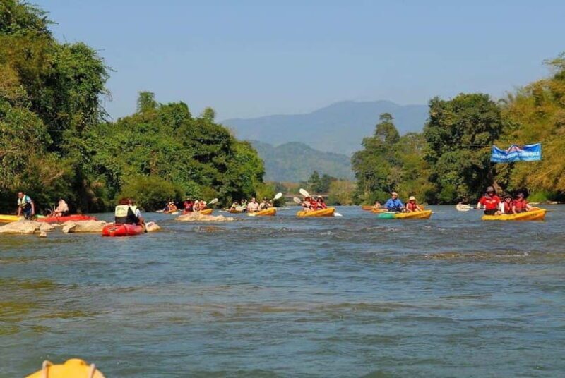 Vang vieng: Kayaking and Paragliding Tour with Hotel Pickup - Exploring the Experience: What to Expect from Start to Finish
