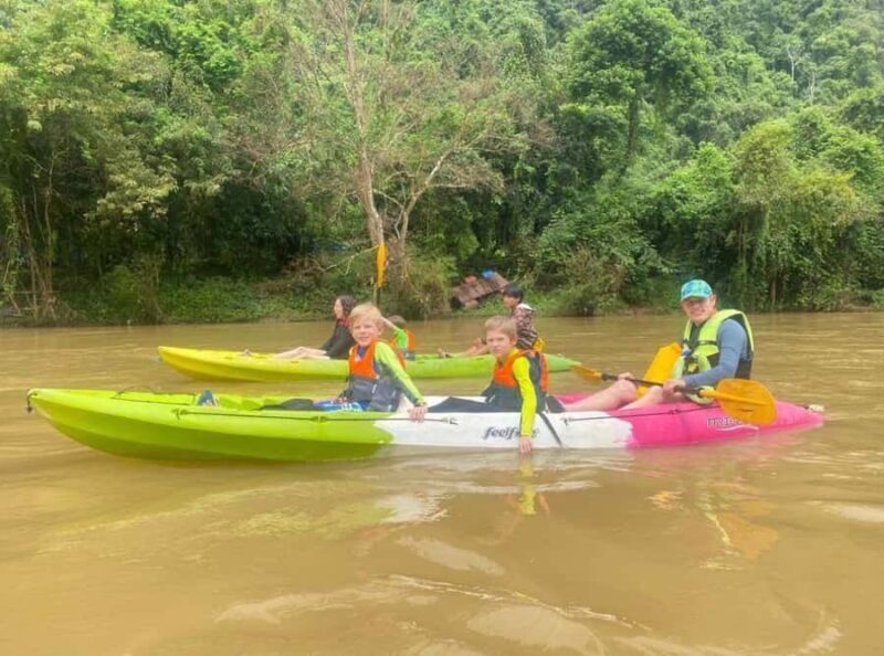Vang Vieng: Kayaking & Cave Tubing with Zip Line/Blue Lagoon - What Travelers Say About This Tour