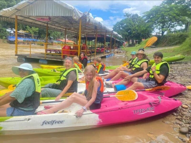 Vang Vieng: Kayaking & Cave Tubing with Zip Line/Blue Lagoon - The Sum Up