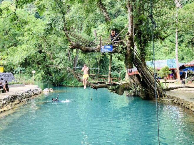 Vang Vieng: Kayaking & Cave Tubing With Zip Line/Blue Lagoon - Additional Information