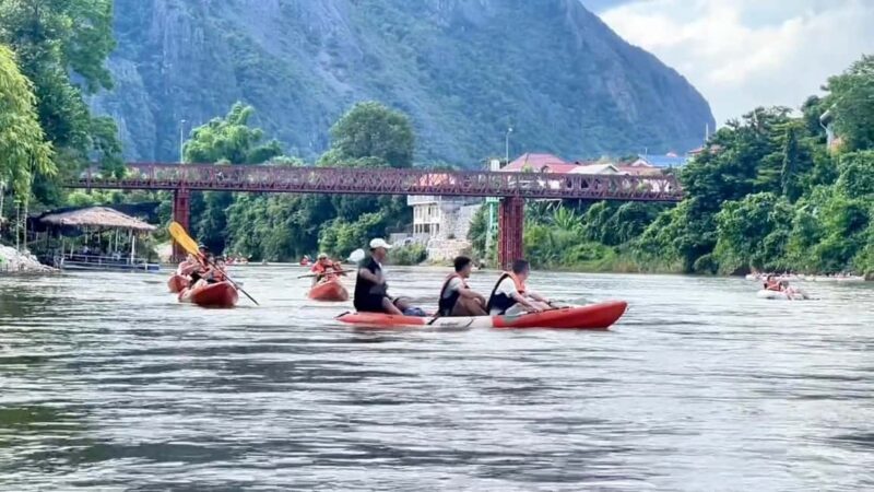 Vang Vieng Kayaking + Hot Air Balloon Experience - The Sum Up