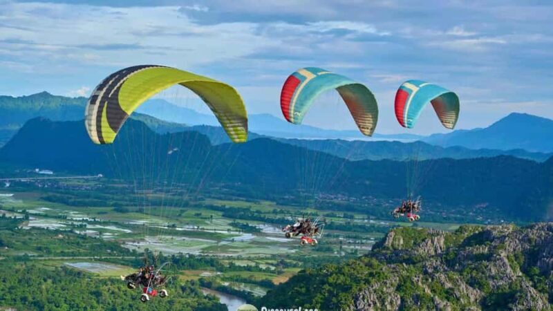 Vang Vieng: Paramotor Adventure - Nam Song River & Cliffs - Good To Know