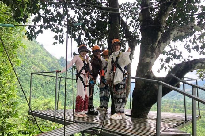 Vang Vieng Zipline Kayaking and Blue Lagoon 1 - In-Depth Look at the Tour