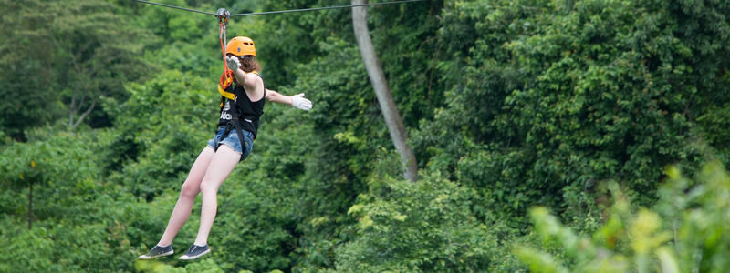 Vangvieng Full-Day Kayaking & Ziplining Adventure with Blue Lagoon - At a glance