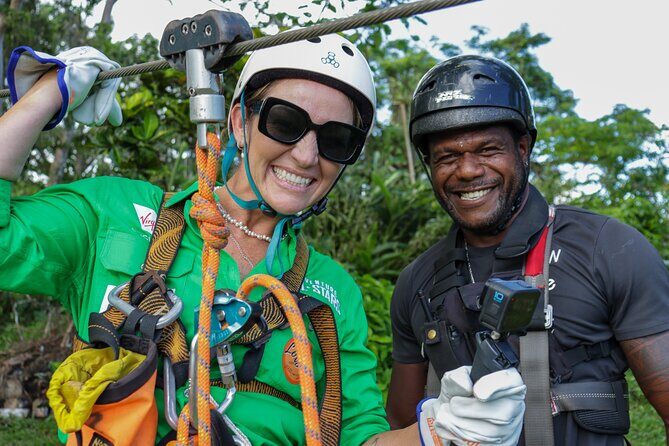 Vanuatu Jungle Zipline, Swing and Skybridge Combo with Transfer - Good To Know