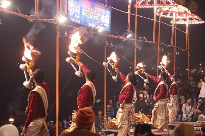 Varanasi: Ganga Arti Evening Light Ceremony on the Main Ghat - FAQ