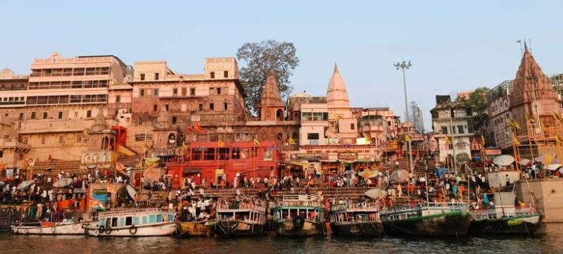 Varanasi: Morning Tour Sunrise, Ceremony, Temple & Boat - Varanasi: Morning Tour Sunrise, Ceremony, Temple & Boat