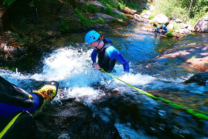 Varziela River Canyoning in Peneda Geres National Park  - Northern Portugal - Thrilling Abseiling and Rappelling