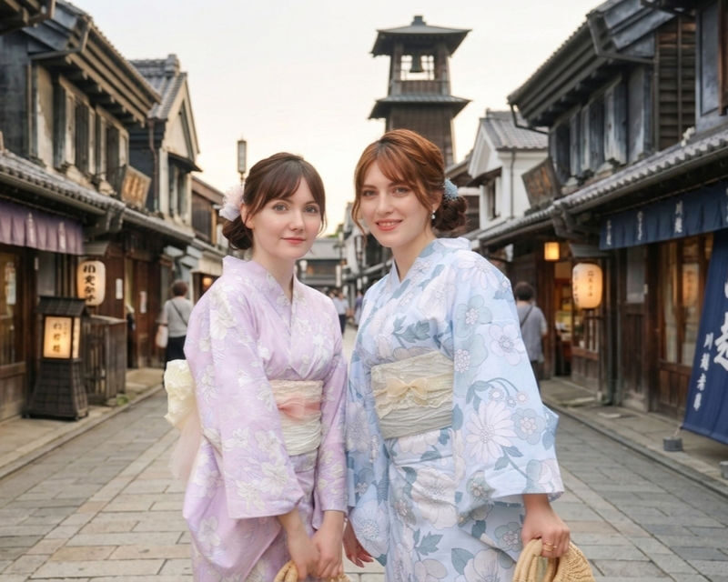 VASARA Kimono and Yukata Rental in Kawagoe - A Little Edo stroll begins at the dressing room