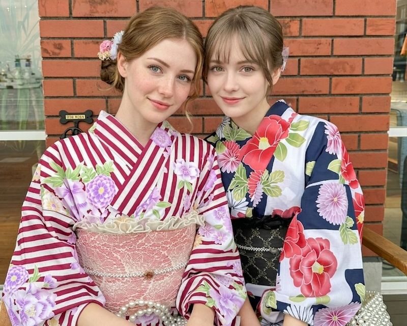 VASARA Kimono and Yukata Rental in Kurashiki - Getting dressed, from layers to sandals