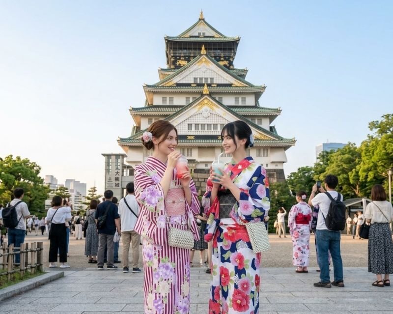 VASARA Kimono and Yukata Rental in Osaka - Choose a studio that fits your Osaka day