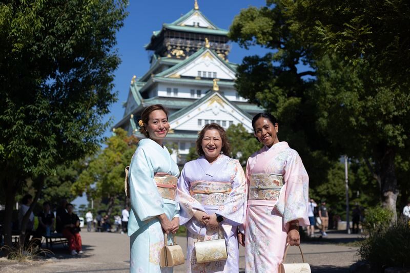 VASARA Kimono and Yukata Rental in Osaka - Kimono season, yukata season and family fit