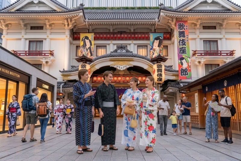 VASARA Kimono and Yukata Rental in Tokyo (Available in 5 branches) - At a glance