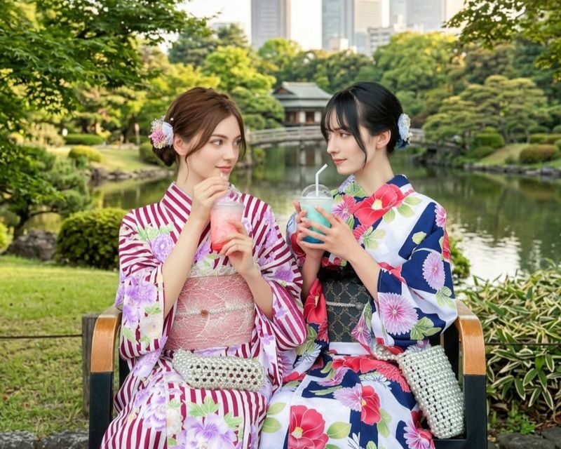 VASARA Kimono and Yukata Rental in Tokyo (Available in 5 branches) - Take your time choosing, but watch the clock