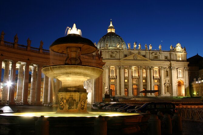 Vatican Evening Tour -Best of Vatican Tour - Note