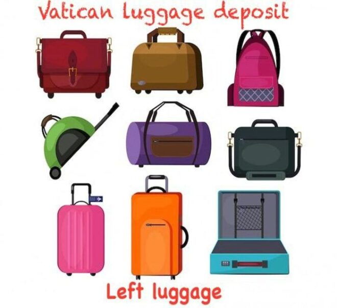 Vatican Luggage Deposit - Important Information