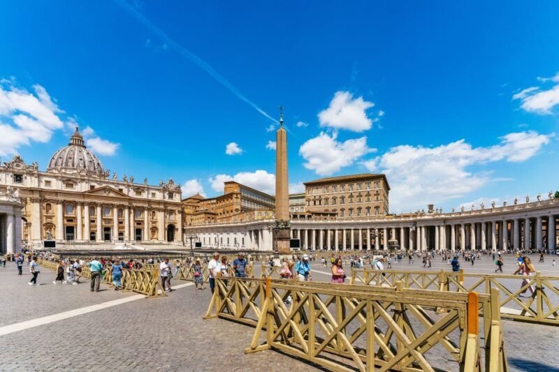 Vatican: St. Peter's Basilica, Square, Grottoes Guided Tour - FAQs