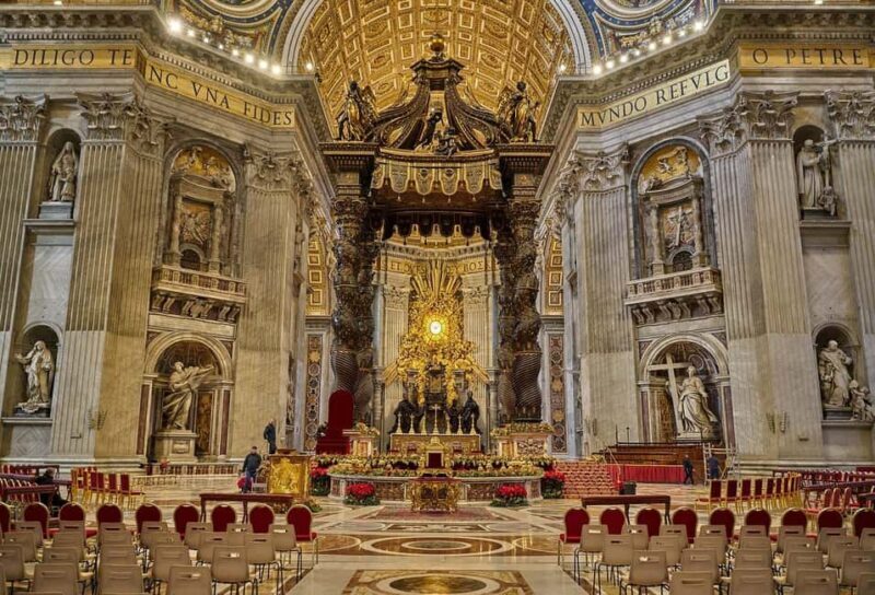 Vatican:Ticket to the Dome and St.Peter Basilica guided tour - FAQ